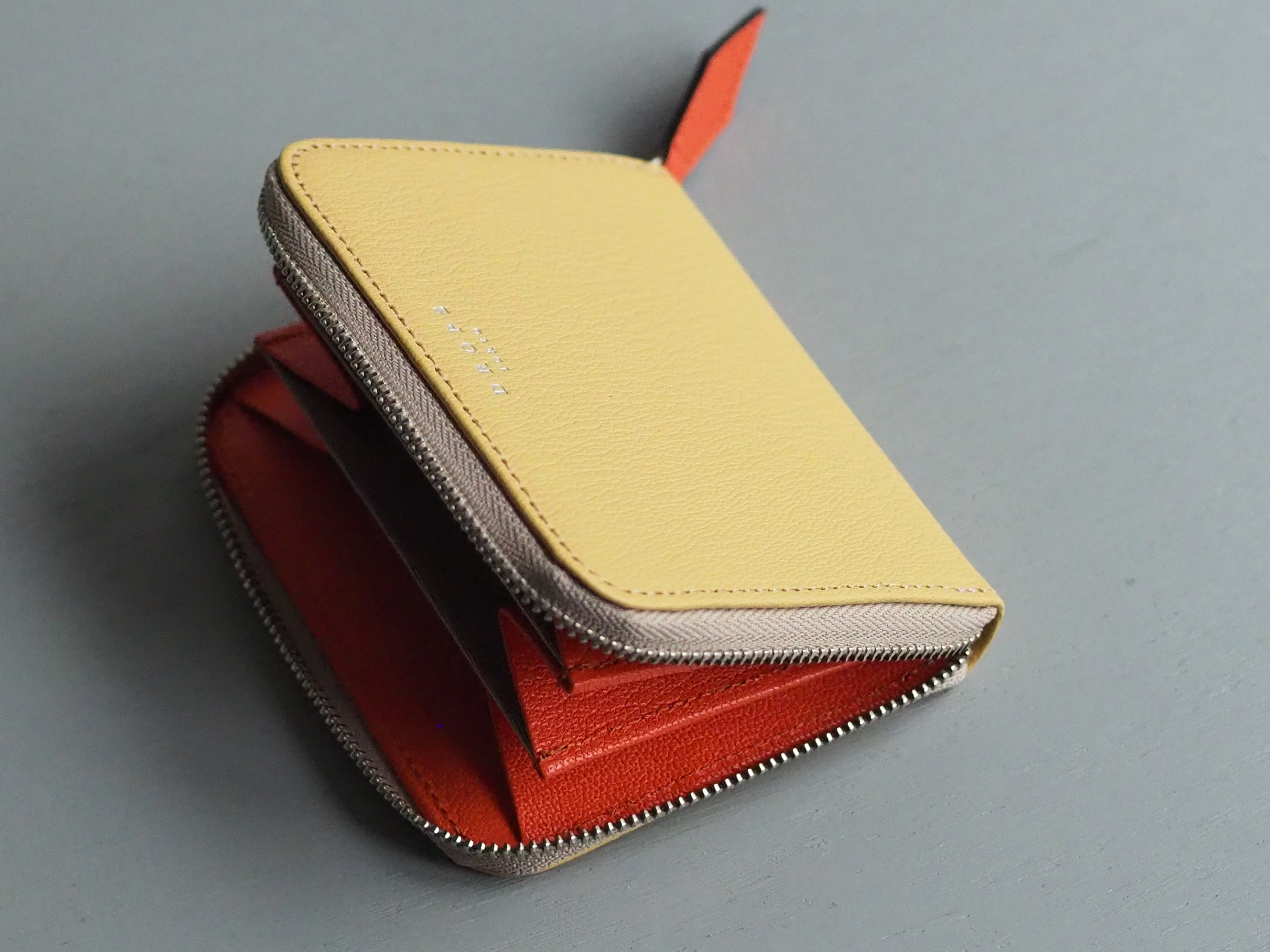 Square Around fastener wallet フォイン✕オレンジポピー – DROPS TOKYO